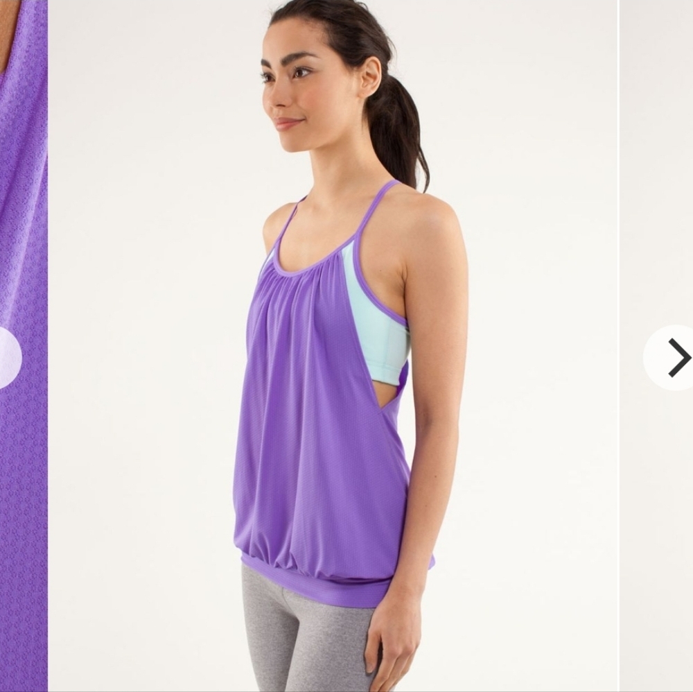 Lululemon limit tank top size 4